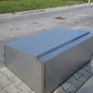 Ящик для песка (нерж.)